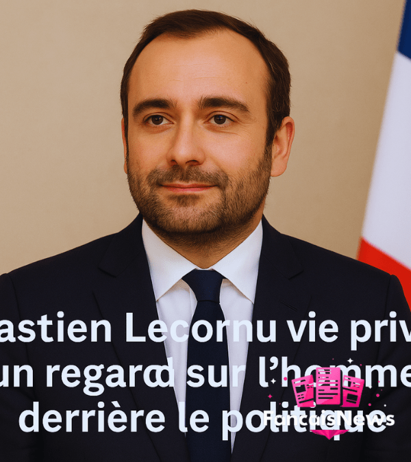 Sébastien Lecornu vie privée