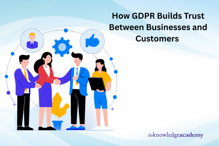 Comment RGPD Confiance Entre Entreprises et Customers