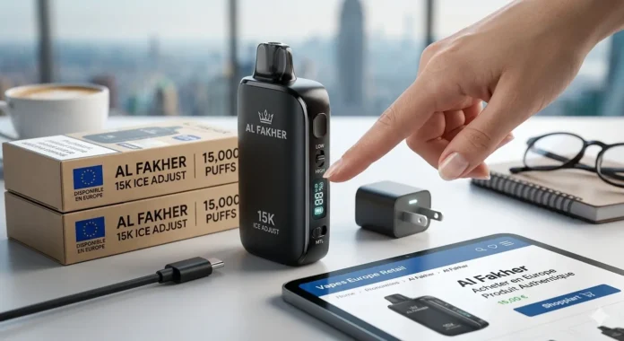 Al Fakher 15k Ice Adjust Vape Guide : Comment remplir, charger et acheter en Europe