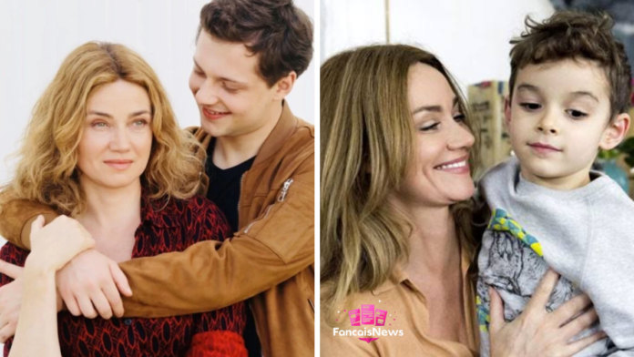 marine delterme et ses fils