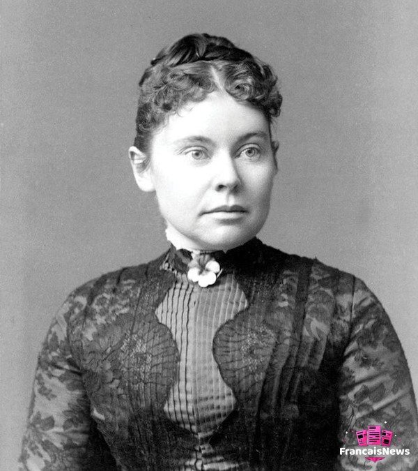 Portrait de Lizzie Borden en 1892, l'année de l'affaire de Fall River