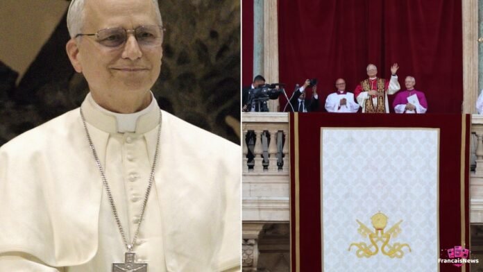 Le pape Léon XIV en mai 2025 : à la loggia après son élection et en audience avec les médias — biographie du pape léon xiv