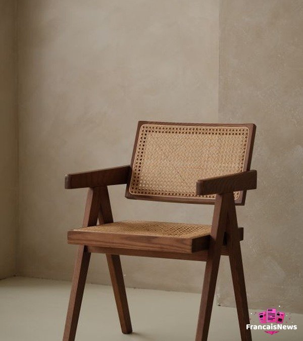 Tendances déco automne 2026 : 10 idées salon cocooning Fauteuil en rotin aux tons terreux : la matière star des tendances déco automne 2026