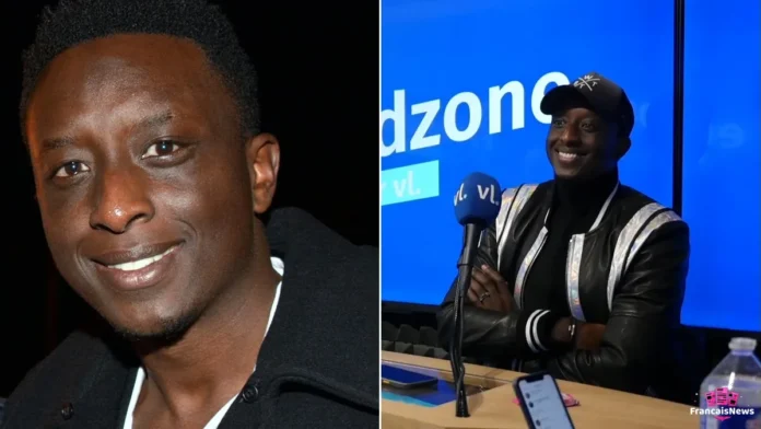 ahmed sylla en deux portraits, à la cérémonie des César et en studio en 2021