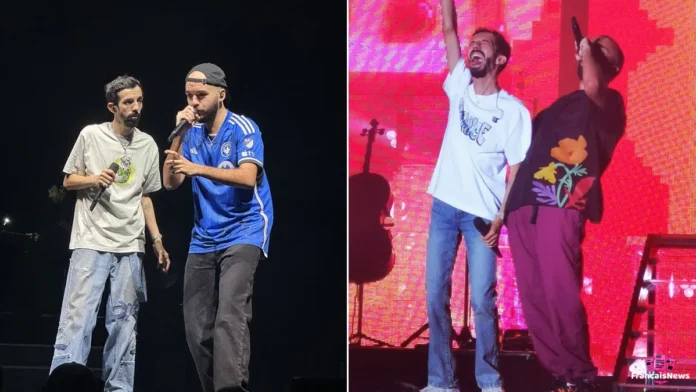 bigflo et oli sur scène à Montréal en 2023 et au festival Au fil du son en 2022