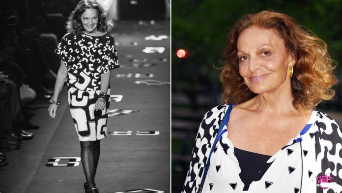 diane von furstenberg, créatrice de la robe portefeuille, reine de la mode