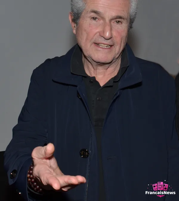 claude lelouch en portrait à Dinard, sourire face à l'objectif