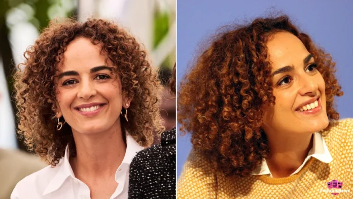 leila slimani en deux portraits, au festival de Cannes 2025 et à la foire du livre de Francfort